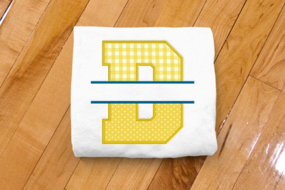 Mastering the Varsity Letter D Split Applique for Modern Embroidery Creators