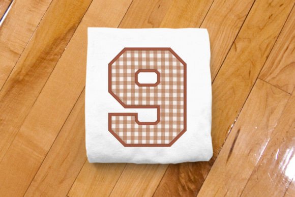Mastering the Varsity Number 9 Applique Embroidery for Custom Athletic Gear