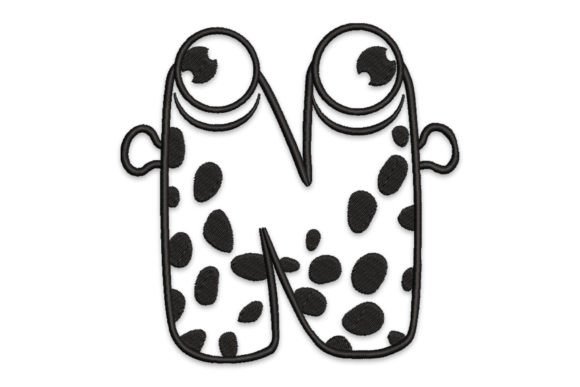 Monster Alphabet Letter N: A Practical Guide to Embroidery Design Selection