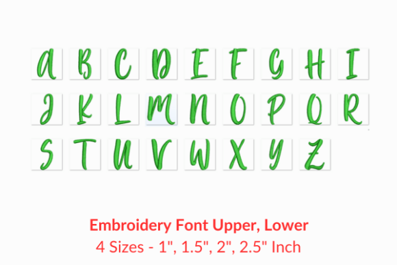 SweetRose Font: Elevate Your Machine Embroidery Designs