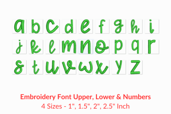XOXO Glow Font: A Practical Evaluation for Embroidery Designers